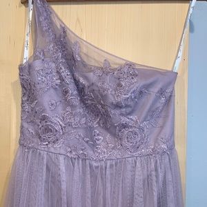 NWT Lavender floor length  gown